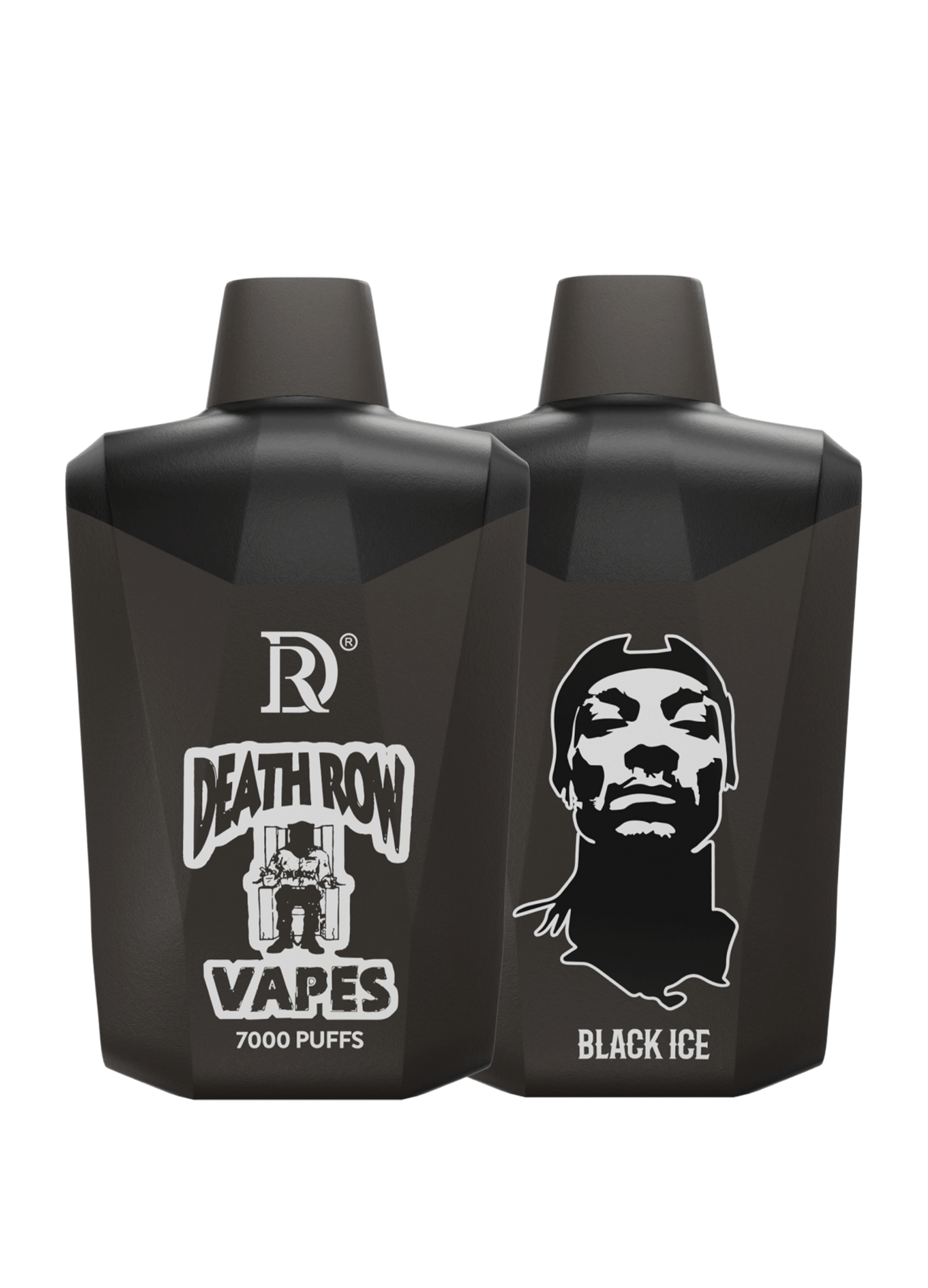 Death Row Vapes Puff 7000 - Black Ice