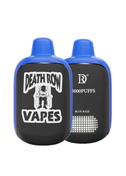 Death Row Vapes Puff 5000 -Blueberry Mint