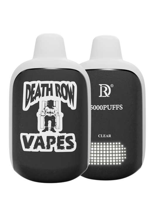 Death Row Vapes Puff 5000 - Clear