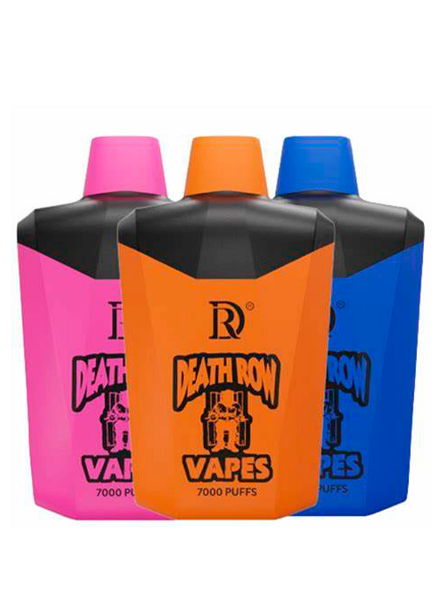 Death Row Vapes Puff 7000 - Strawberry Slush