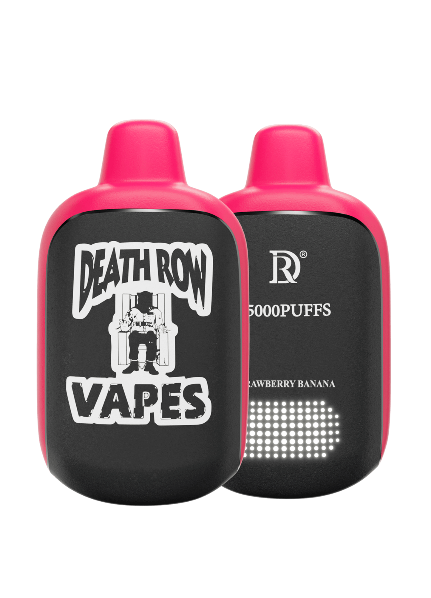 Death Row Vapes Puff 5000 - Strawberry Banana