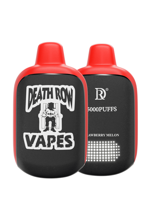 Death Row Vapes Puff 5000 - Strawberry Melon