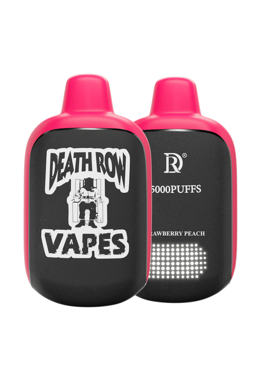 Death Row Vapes Puff 5000 - Strawberry Peach