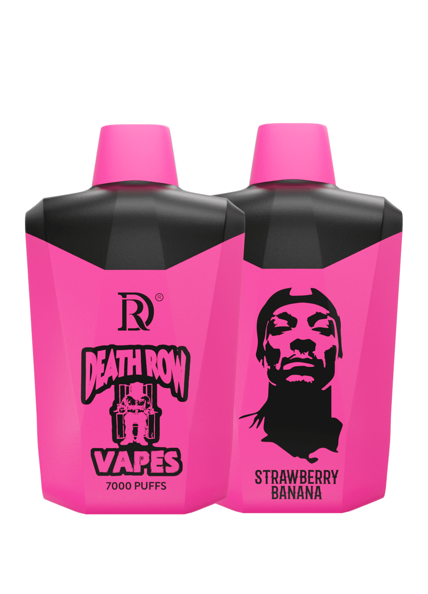 Death Row Vapes Puff 7000 - Strawberry Banana