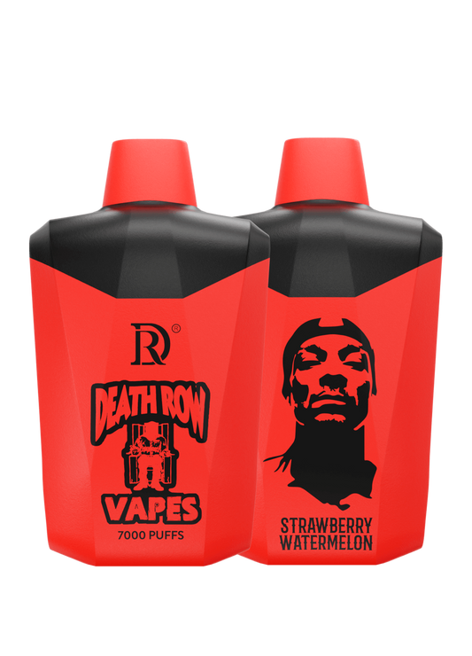 Death Row Vapes Puff 7000 - Strawberry watermelon