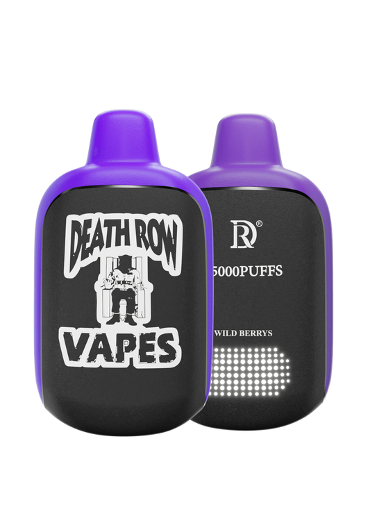 Death Row Vapes Puff 5000 - Wild Berries